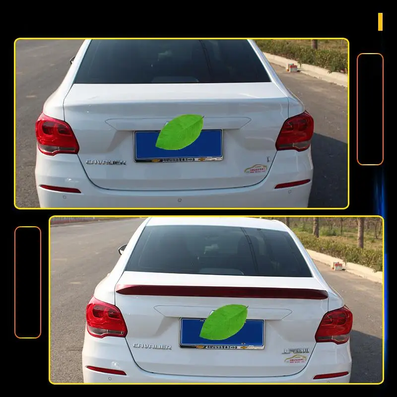 Accessories Rear Aileron Voiture Tuning Aleron Auto Car Roof Spoiler Wing 2016 2017 2018 2019 2020 FOR Chevrolet Cavalier | Автомобили и