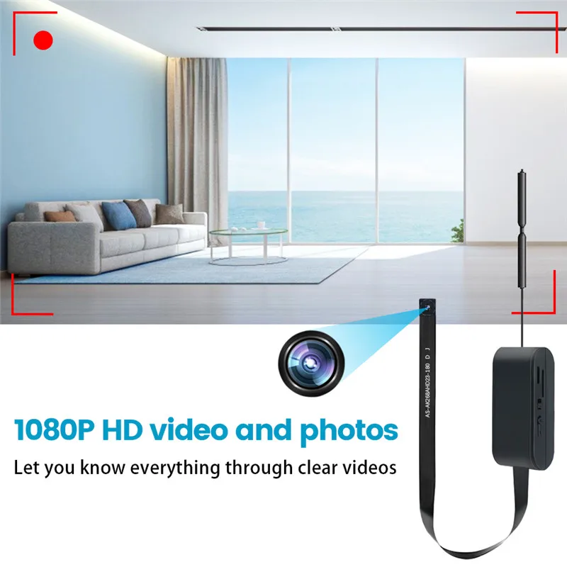 Мини-видеокамера Yoothi Tuya широкоугольная мини-камера с Wi-Fi угол обзора 120 °