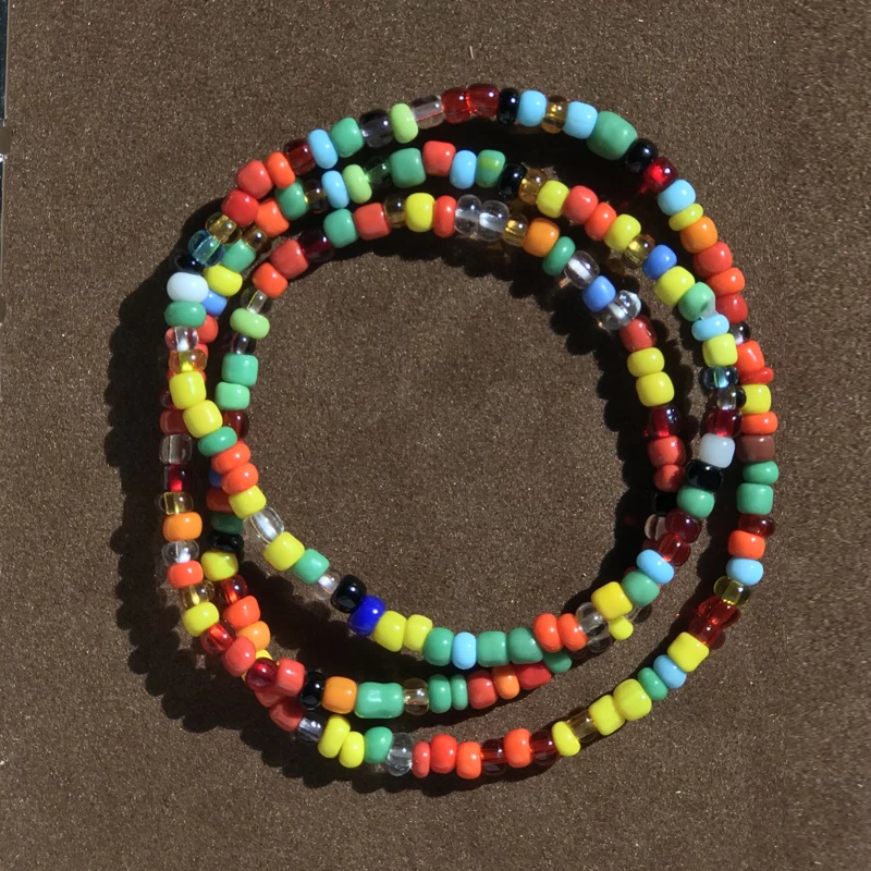 Браслет Mcllroy с бусинами для мужчин и женщин богемный красочный браслет ручной
