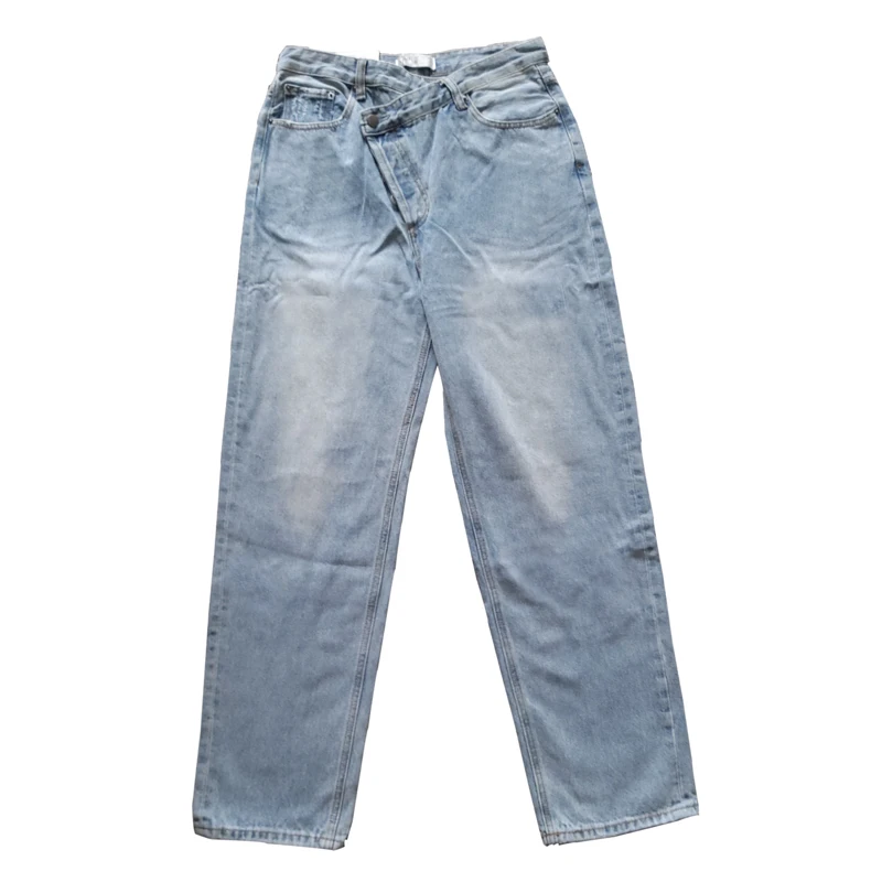 

Limiguyue Vintage Straight jeans woman high waist plus size Loose Casual Denim Pants Baggy Mom Jean Loose Washed Mujer K1408