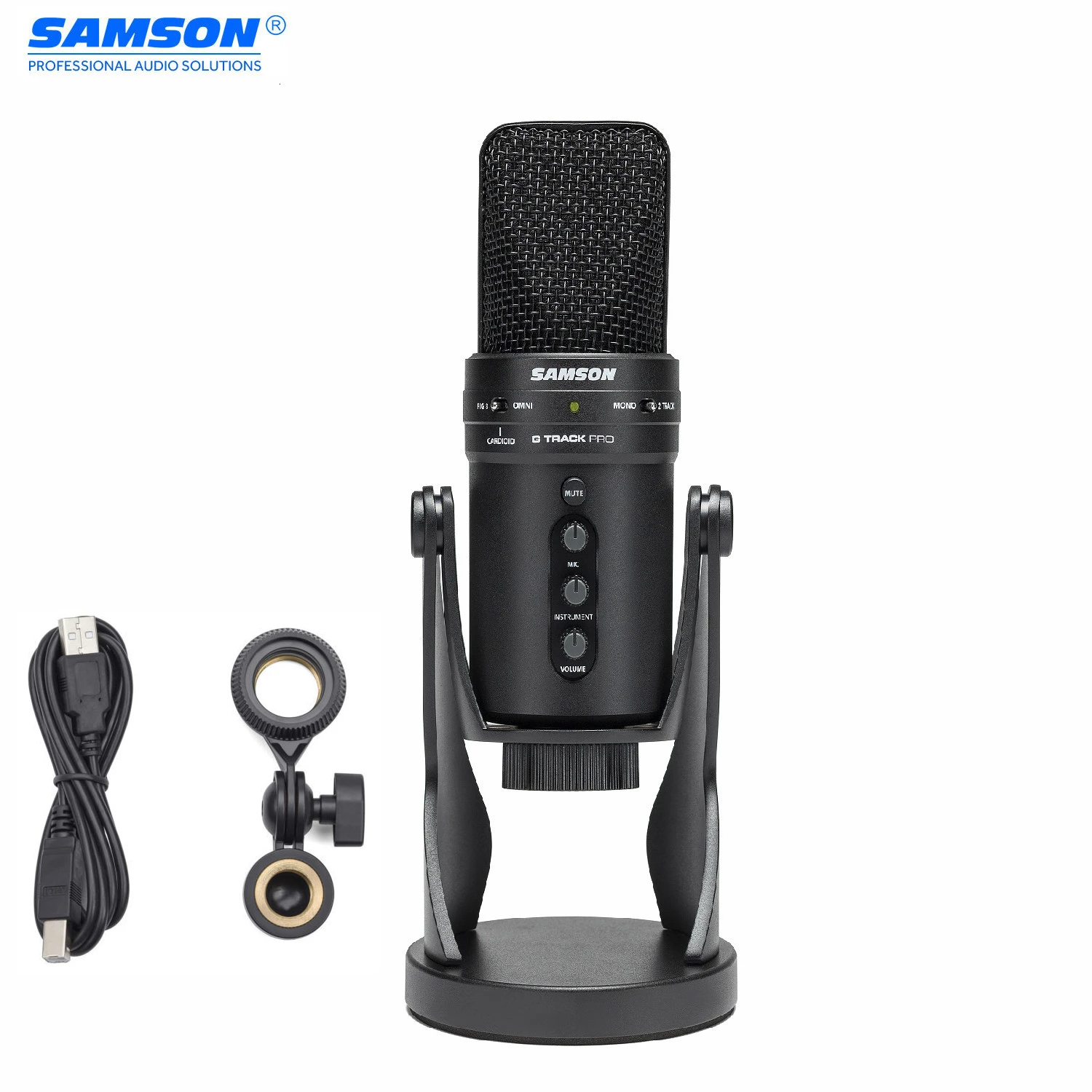 Samson G track Pro Профессиональный Usb конденсаторный микрофон подключи и работай все в