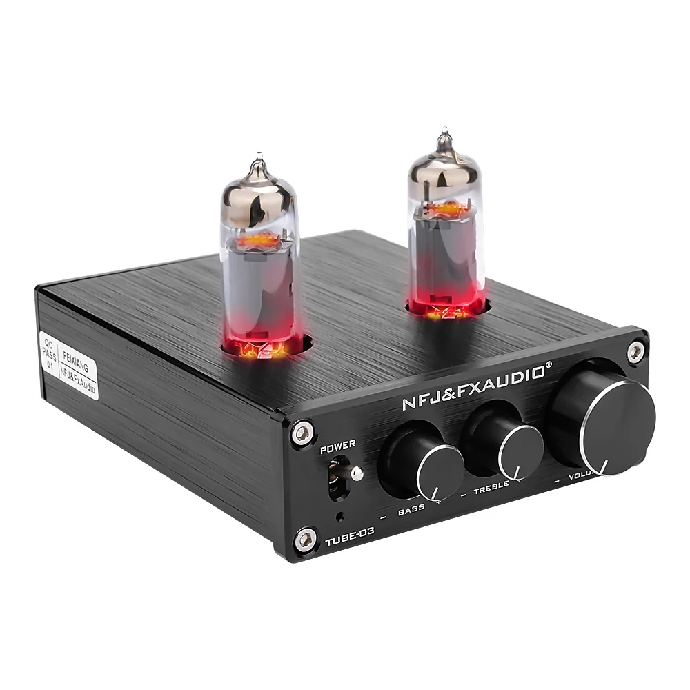 FX Audio трубчато 03 мини ламповый усилитель Bile буфер Hi Fi аудиоусилитель с тройной