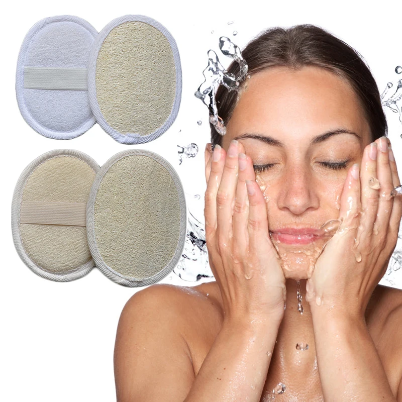Натуральная Органическая губка для мытья тела Loofahs Loofah Spa отшелушивающая мочалка