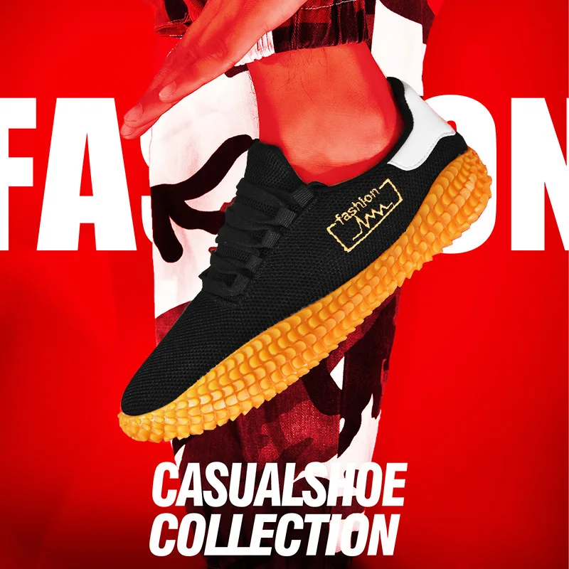 

New Mesh Casual Shoes Lac-up Men Shoes Lightweight Comfortable Breathable Walking Sneakers Brand Shoes Tenis Feminino Zapatos 46