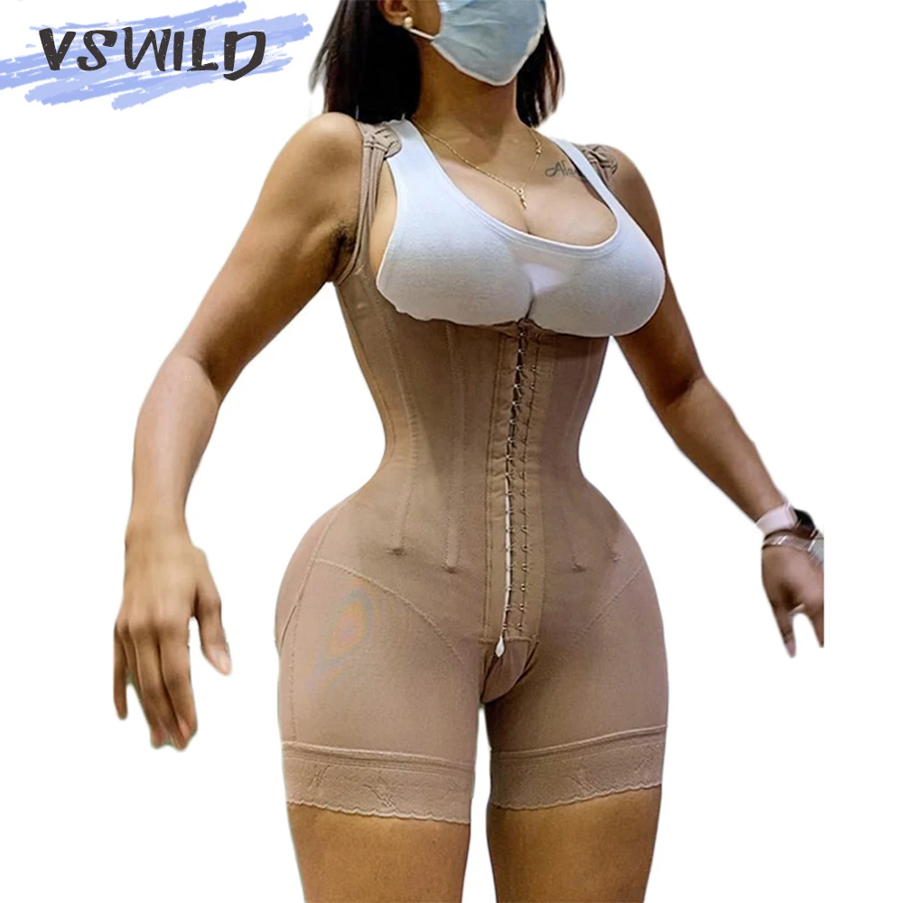 Shapewear Women Tummy Control Faja Reductoras Latex Body Shaper Levanta Girdle Slimming Underbust Corset Butt Lifter Waistrainer | Женская