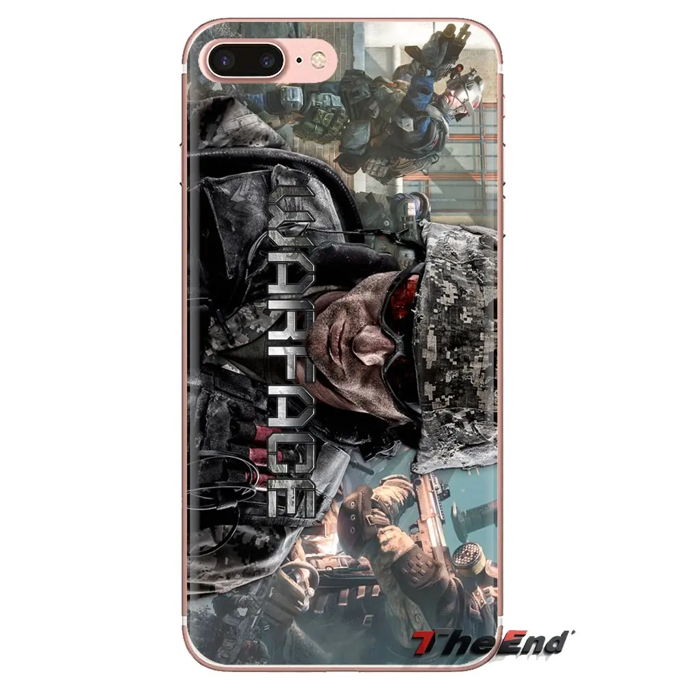 Warface с низким содержанием жира для iPod Touch Apple iPhone 4 4s 5 5S SE 5C 6 6S 7 8 X XR XS Plus MAX прозрачный