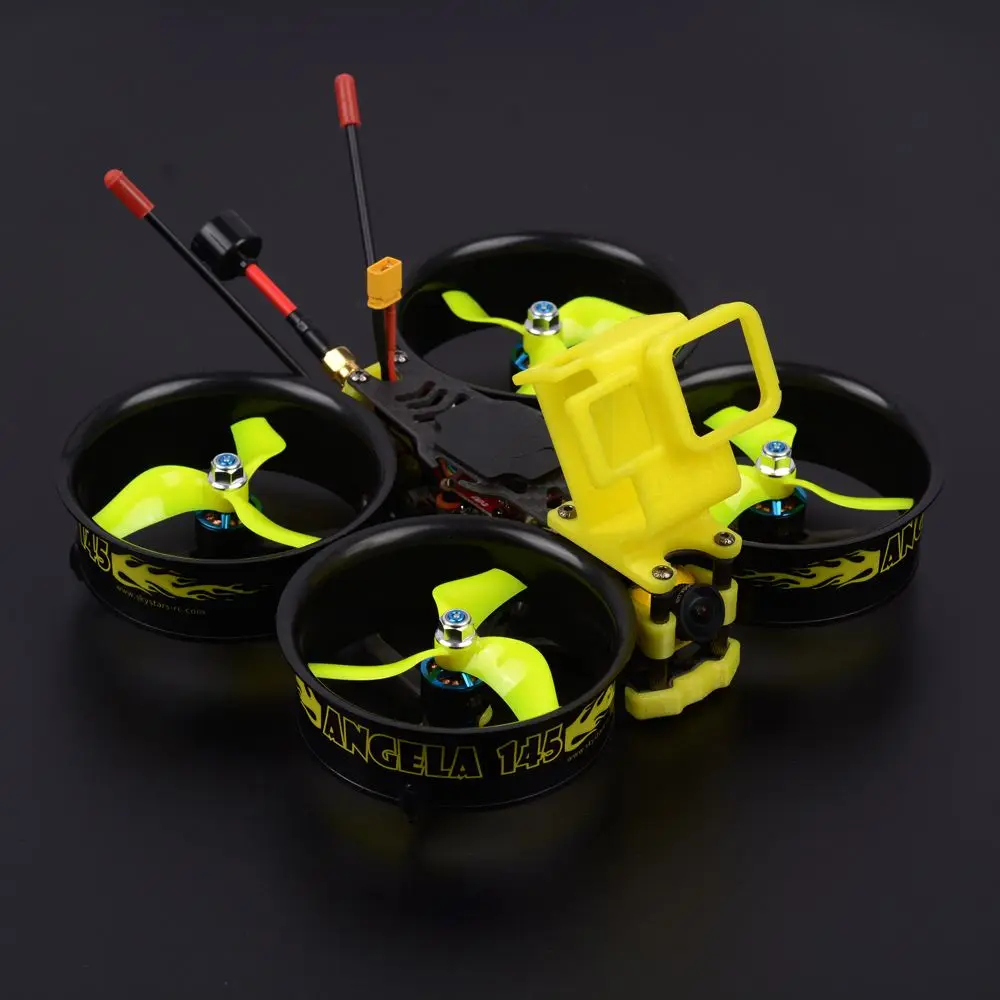 Предпродажа Skystars Angela 145 мм FPV Whoop 3-4S FPV гоночный Радиоуправляемый Дрон BNF/PNP 3 дюйма Whoop 25-500MW VTX