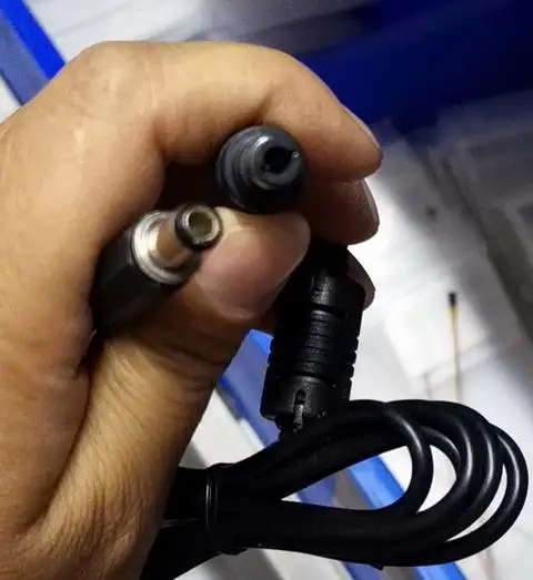 Hot Jacket Remover JR-6 DC Power Cable Part JR-6 DC Power Supply Line   One Pcs