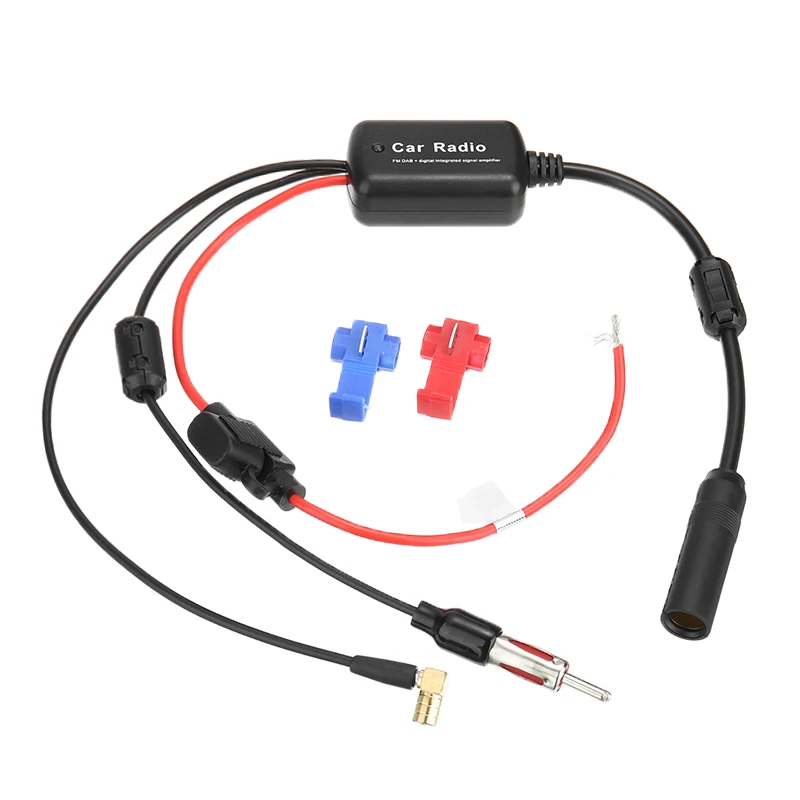Автомобильная стерео радиоантенна 9 15 в усилитель сигнала DAB + FM цифровой