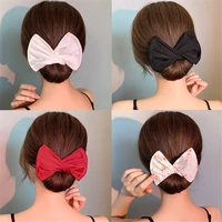 2021 women elegant franch style bun quick setting strip tools headband hair hold hairband hairpins fashion hair accessories