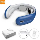 XIAOMI умный Электрический массажер для шеи и плеч низкочастотный магнитотерапевтический инструмент для облегчения импульсной боли медицинский уход Релаксация