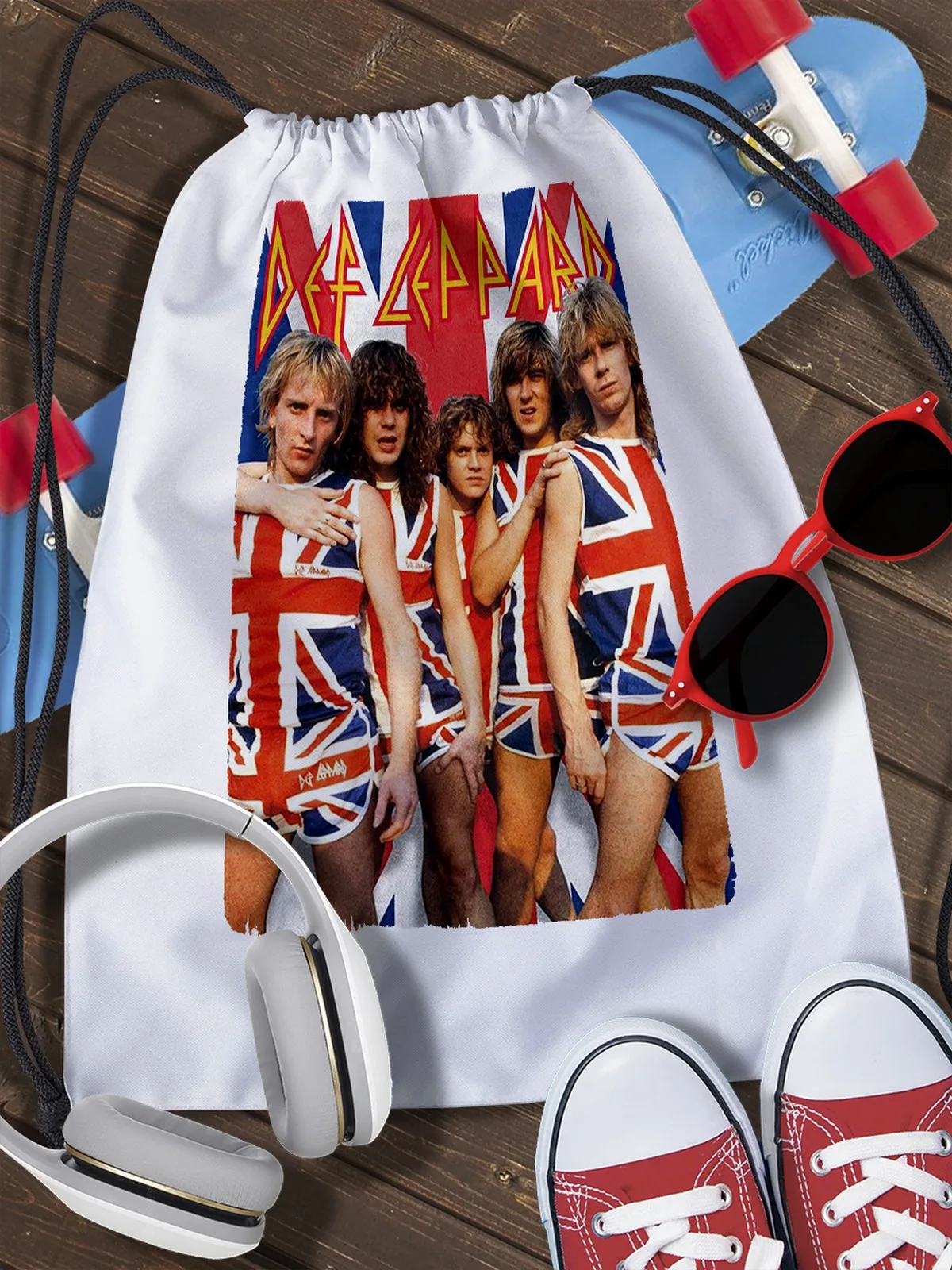 Тканевая сумка для обуви Def Leppard-10390 на.