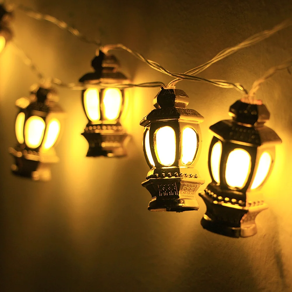 Фото - Декоративная светодиодная гирлянда в виде дворца, ИД Мубарак, украшения для Рамадана ид бурда журнал отдохни 44 2014