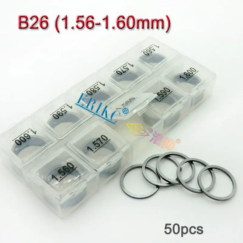 ERIKC инжектор Common Rail Отрегулируйте прокладки B11 B12 B13 B14 B16 B22 B25 B26 B31 B48 комплект прокладки дизельного топлива шайба для Bosch 600 шт