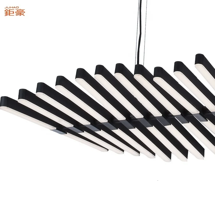 Европейский современный подвесной светильник с алюминиевым профилем Подвесная