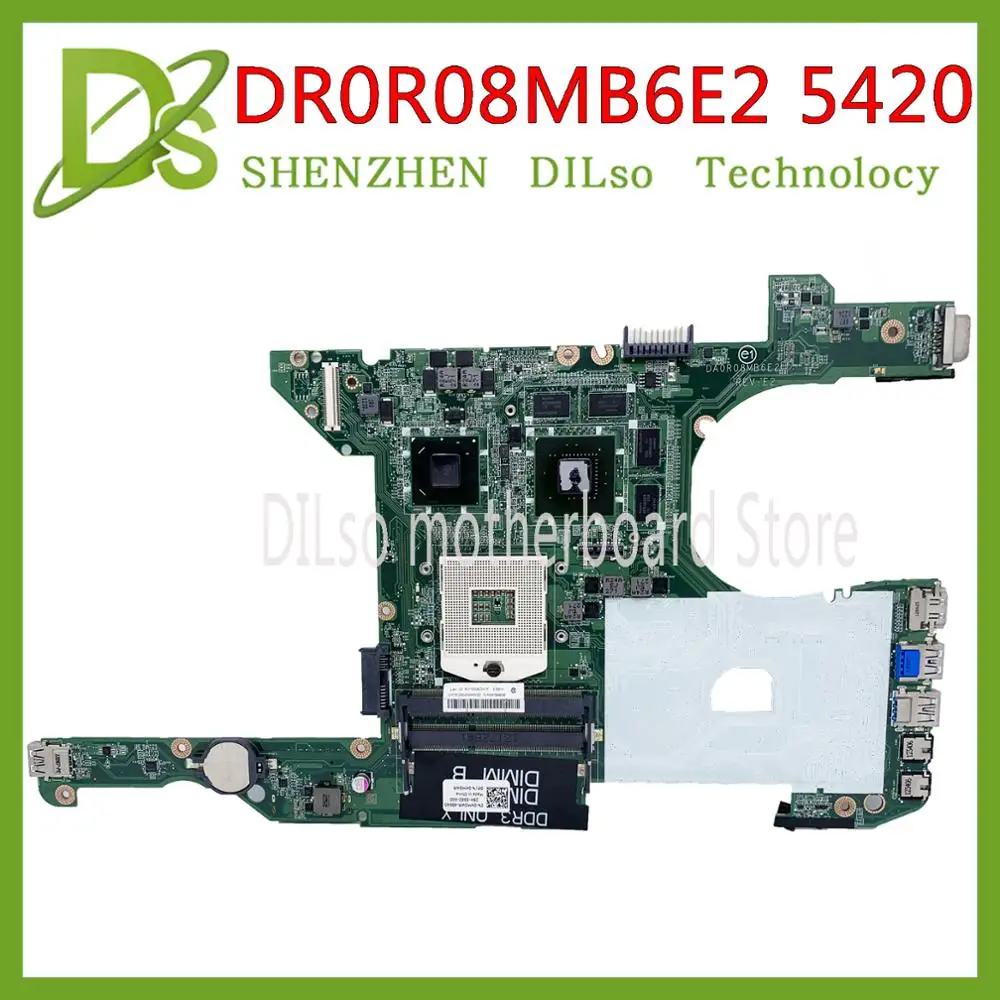KEFU DR0R08MB6E2 материнская плата для DELL 14R 5420 7420 L5420 L7420 ноутбука HM77 GT630M 2G оригинальная