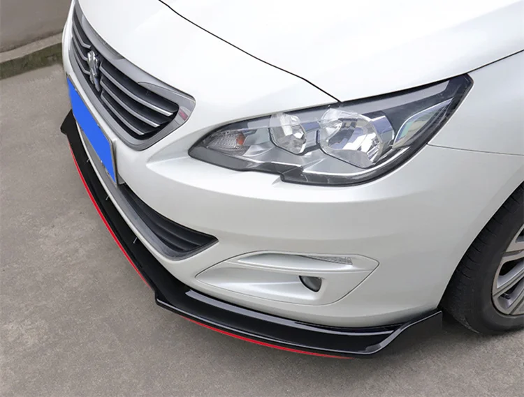 Задний спойлер для Peugeot 408 задний заднего бампера 2018 ABS 2015 408|Обвесы| |