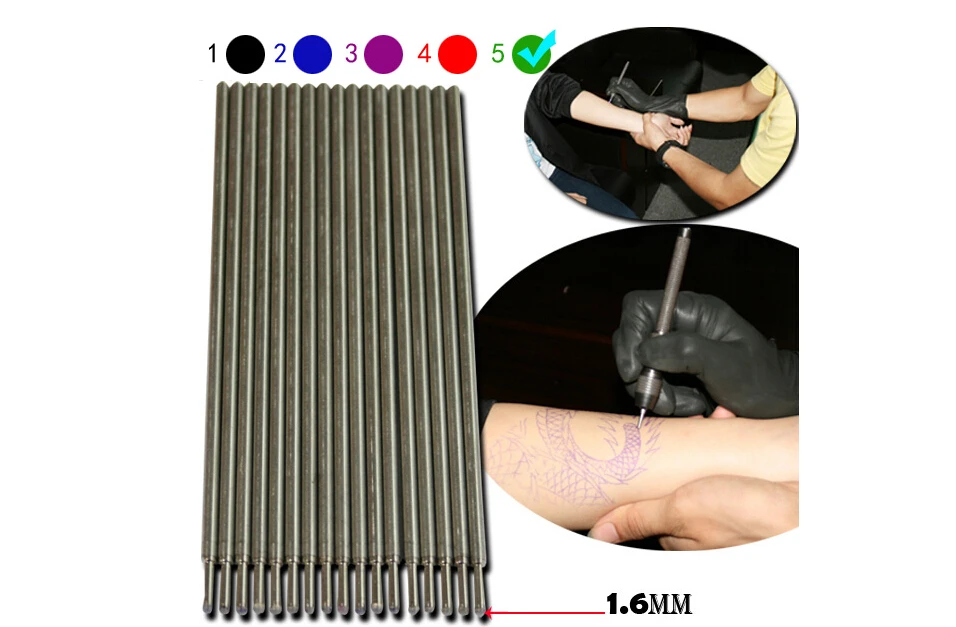 

YILONG 20pcs High Quality Green Tattoo Marker Tattoo Accessories Free Shipping Tattoo & Body Art