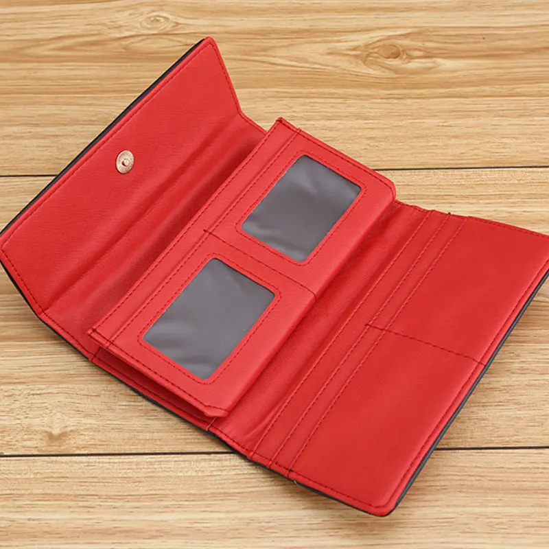 

Женский кошелек, длинный Повседневный клатч на молнии, кошелек, кошелек, Женский кошелек, цвета