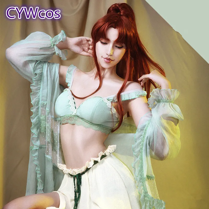 Аниме косплей Сейлор Мун Юпитер Кино Макото Косплей Костюм Пижама женская ночная