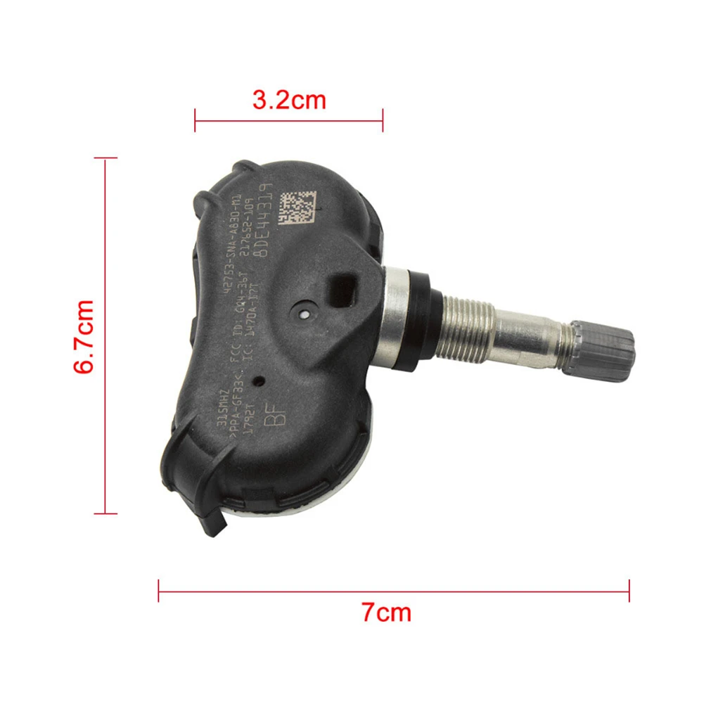 Датчик давления в шинах TPMS для Honda Fit CR-Z Odyssey Insight Civic Hybrid 2009 2010 2011 2012 2013 42753-SNA-A830-M1