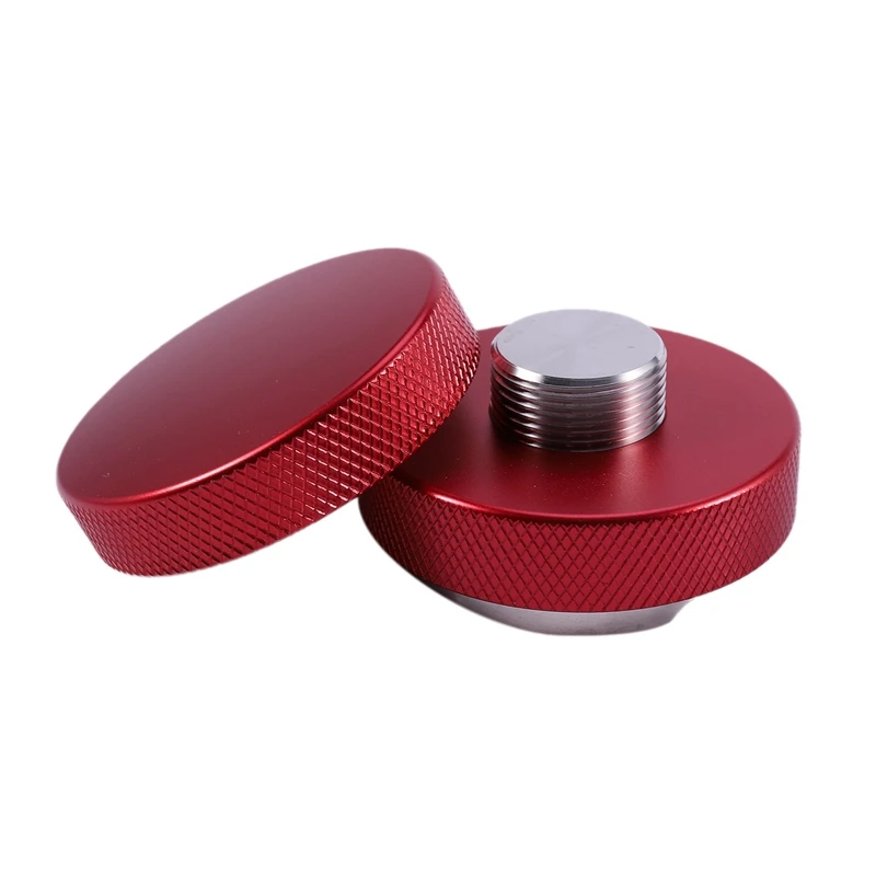 

Espresso 58mm Coffee Distributor Leveler Tool with 1 PCS Round Stainless Steel Kitchen Timer