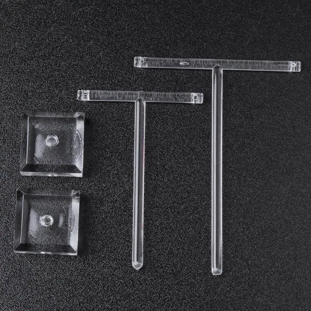 2 шт./набор стеклянные серьги-органайзеры стеллаж | Украшения и аксессуары