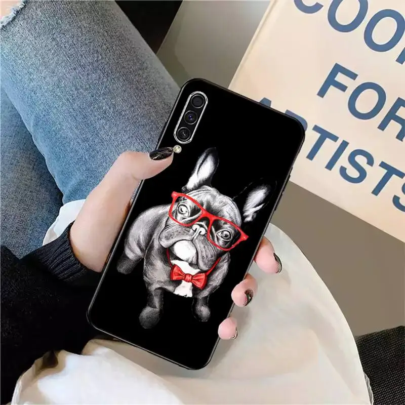 

French Bulldog Cute Funny pattern Phone Case For Samsung galaxy A S note 10 7 8 9 20 30 31 40 50 51 70 71 21 s ultra plus
