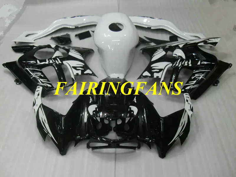 Мотоцикл обтекатель комплект для HONDA CBR600F3 97 98 CBR 600 F3 600F3 CBR600 1997 1998 черно белые