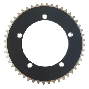 Цепная Звездочка для велосипеда TRUYOU Fixed Gear велосипедная звездочка, 130 BCD, односкоростная, 44T, 46T, 48T, 50T, 52T, 53T, 18