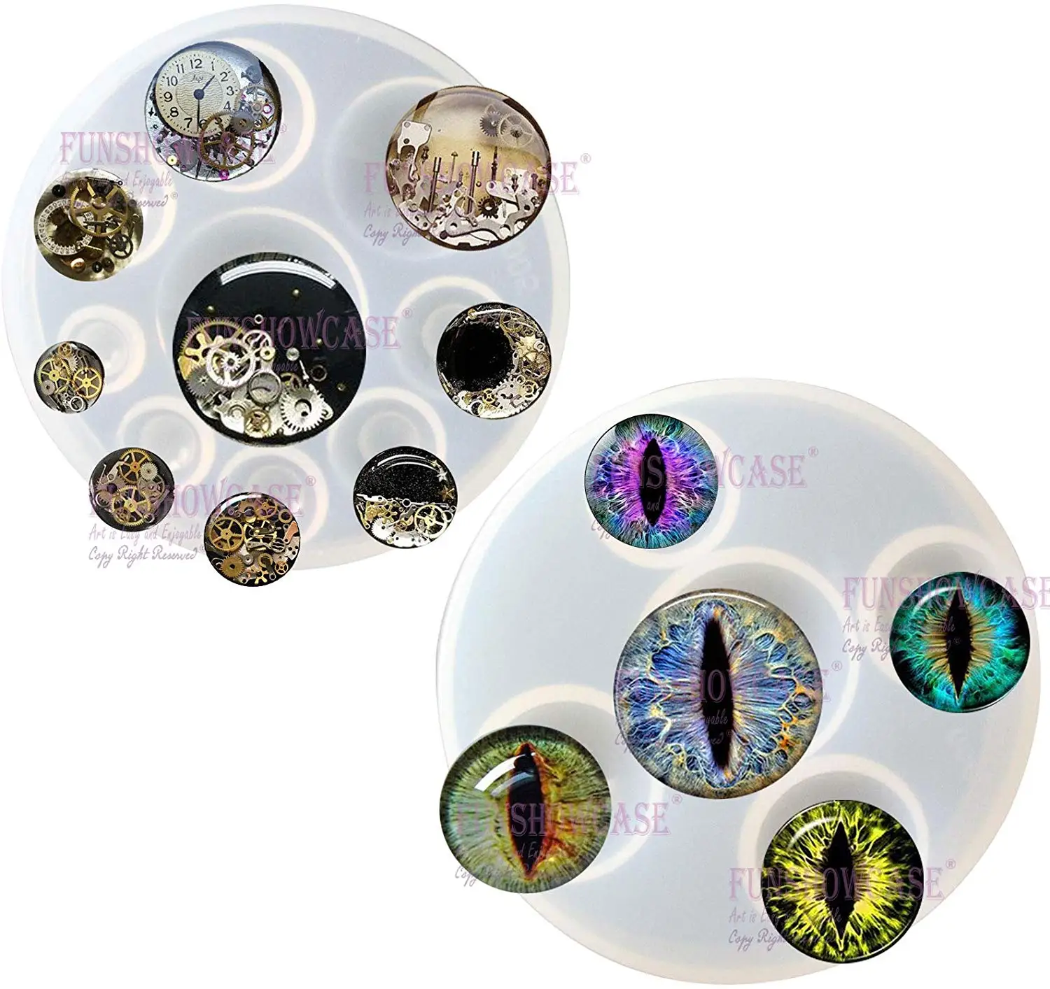 2 шт Различные размеры купол Кабошон драгоценный камень кондитерские формы для