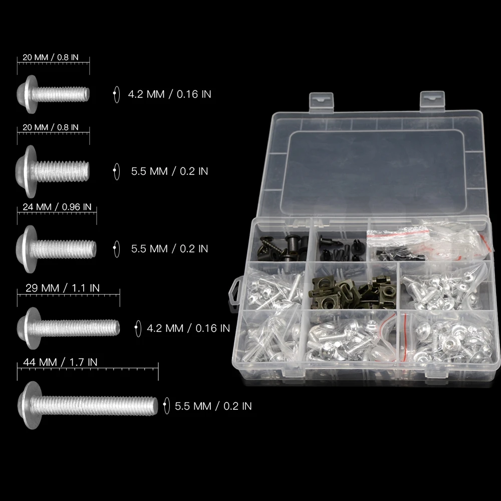 Универсальные болты для обтекателя мотоцикла Ducati комплект винтов аксессуары