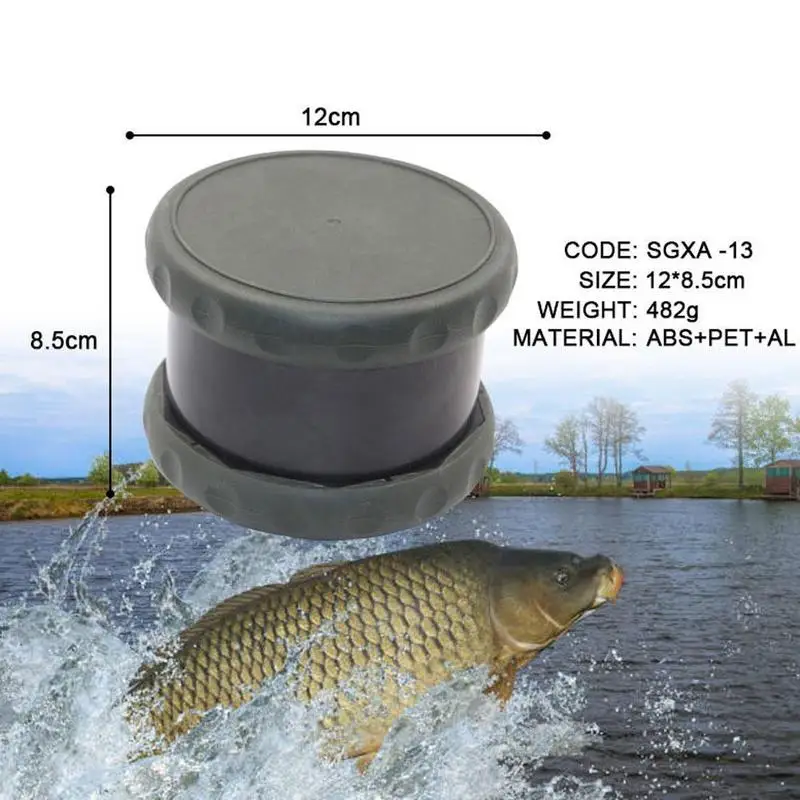 

Portable Bait Box For Fishing, Aluminum Thick Rubber Broken Bait Box