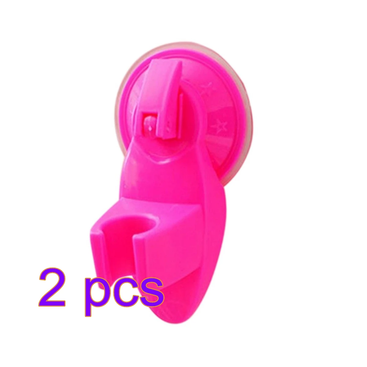 2PCS 1/2 шт. Ванная комната сильный прикрепляемые Насадки для душа Держатель Подвижный кронштейн Мощное всасывание Тип душевая комната Ванная комната сиденье патрон Держатель - Цвет: 2PCS