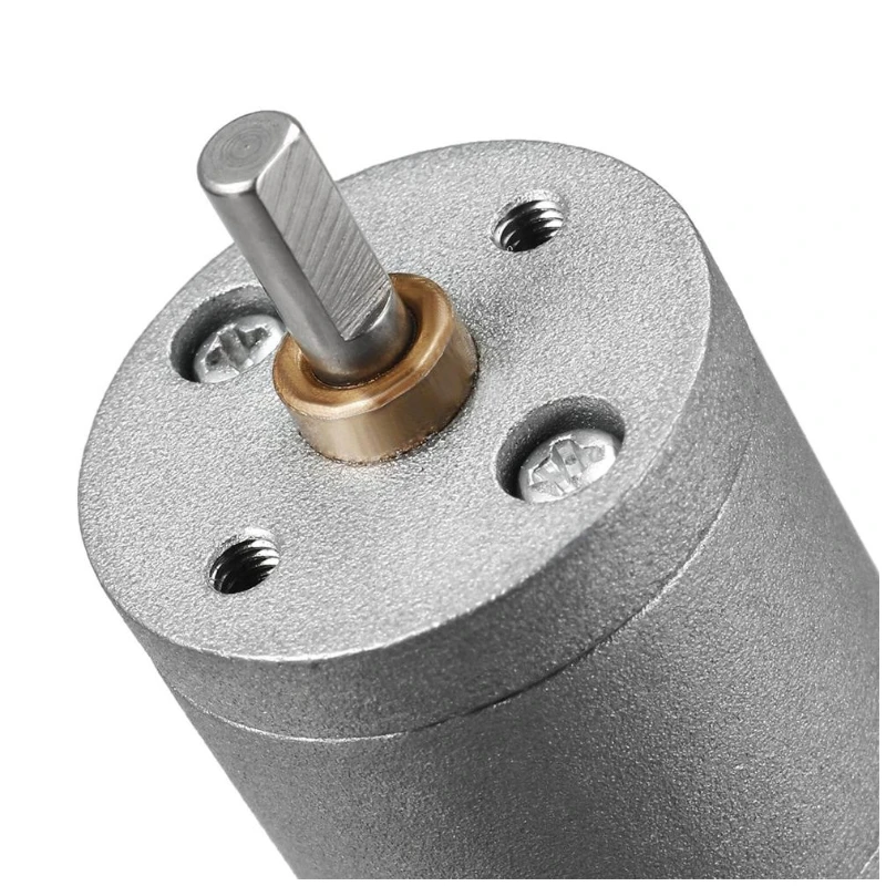 JGA25-370 DC 6V 12V 24V Motor Gear ed электродвигатель с высоким крутящим моментом