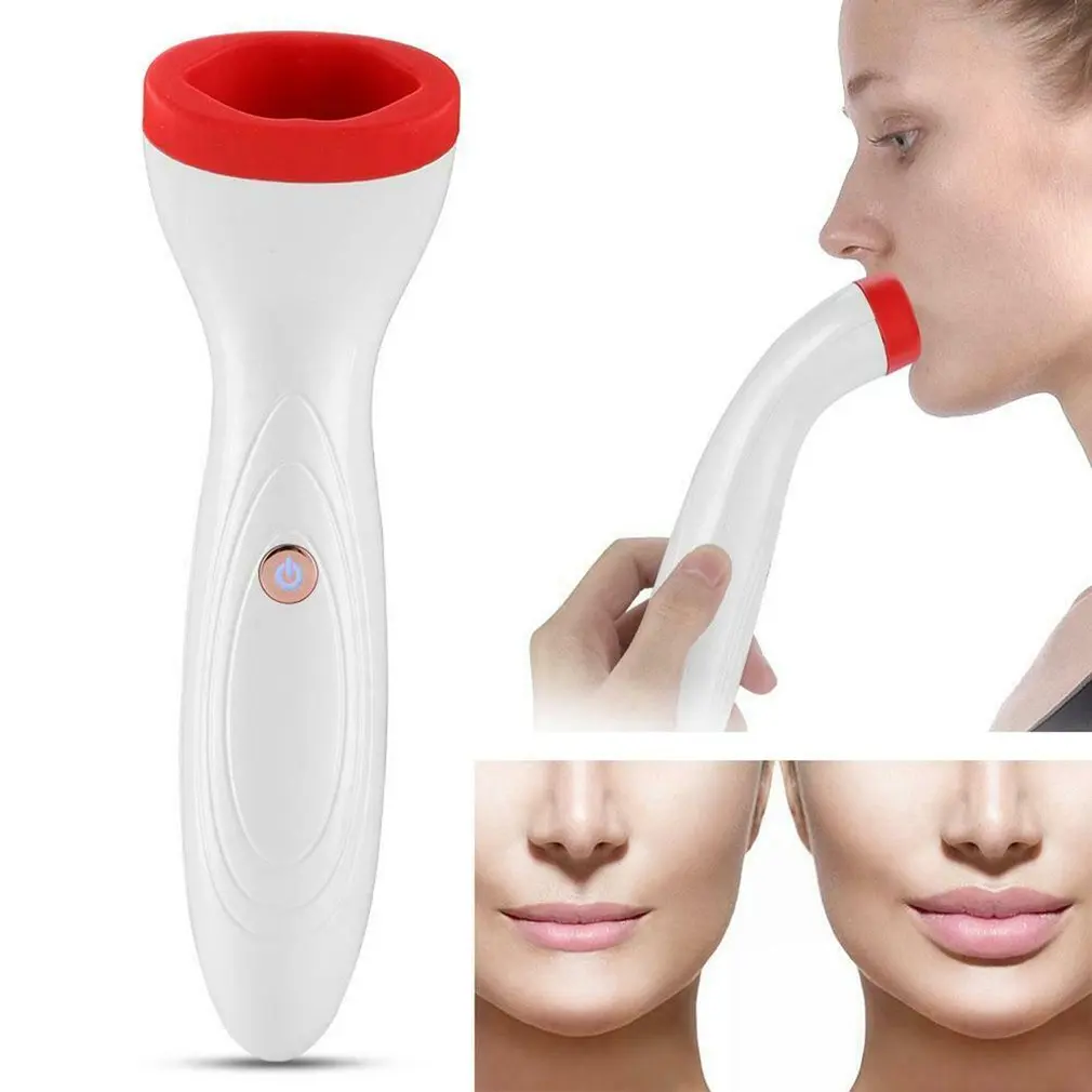 

Silicone Lip Plumper Device Automatic Lip Augmentation Electric Lip Scrub Beauty Tool Fuller Lips Enlarger Lip Balm Lips Gloss