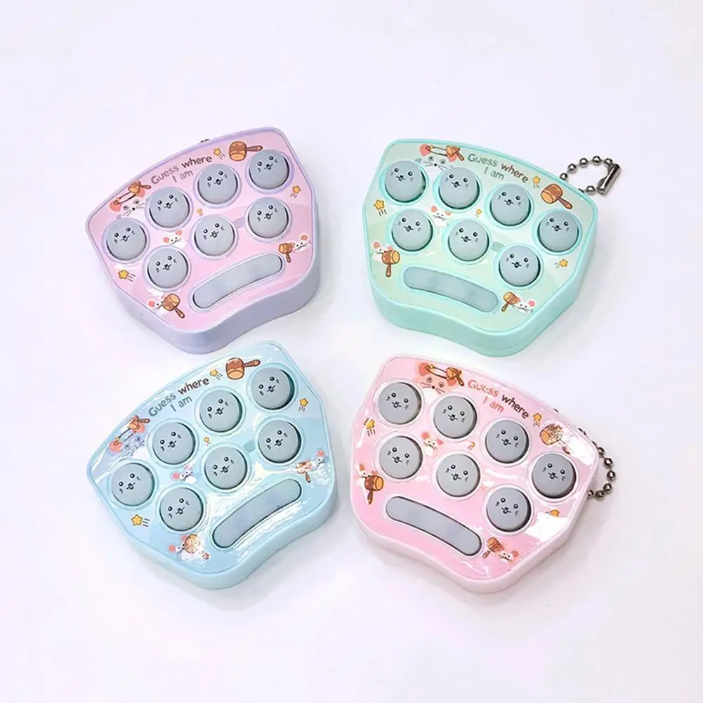 

Hamster Toy Puzzle Game Interactive Mini Game Console Educational Kids Montessori Training Children Memory Toys Machine