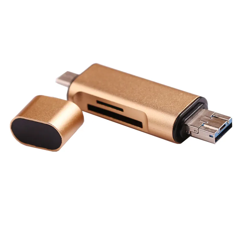 все в 1 type c кардридер sdhc sd tf microsd кардри