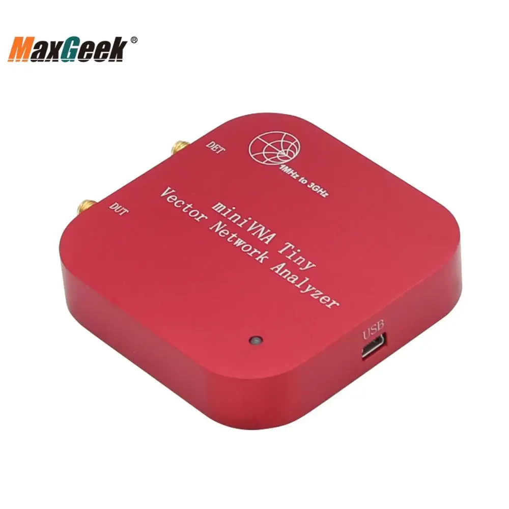 Векторный анализатор сети Maxgeek VHF/UHF/NFC/RFID RF антенна сигнала miniVNA Tiny Plus2