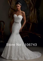 2016 sale wrap free shipping new style best seller sexy bride custom size lace beading mermaid bridal sweetheart wedding dresses