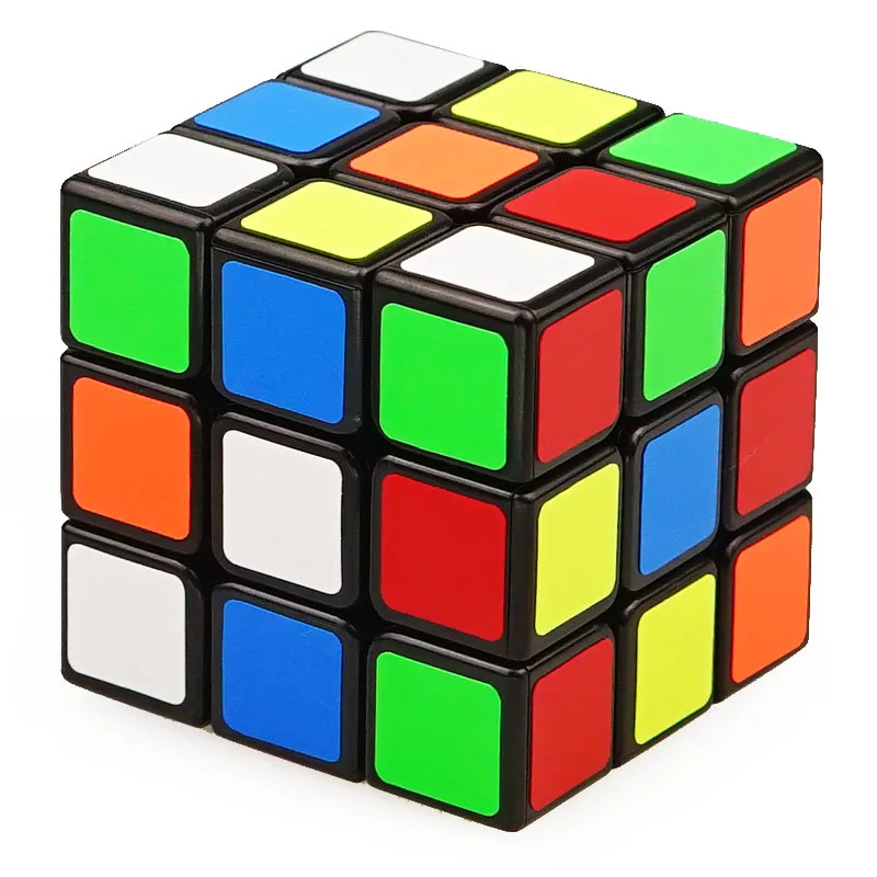Shengshou Aurora Speed cube 3x3 черная ПВХ наклейка профессиональные развивающие игрушки