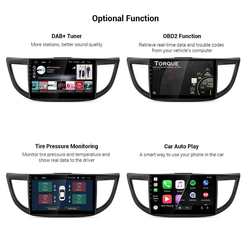 XTRONS 10 1 ''IPS Android OS DSP Автомобильный мультимедийный стерео радиоплеер для HONDA CR V