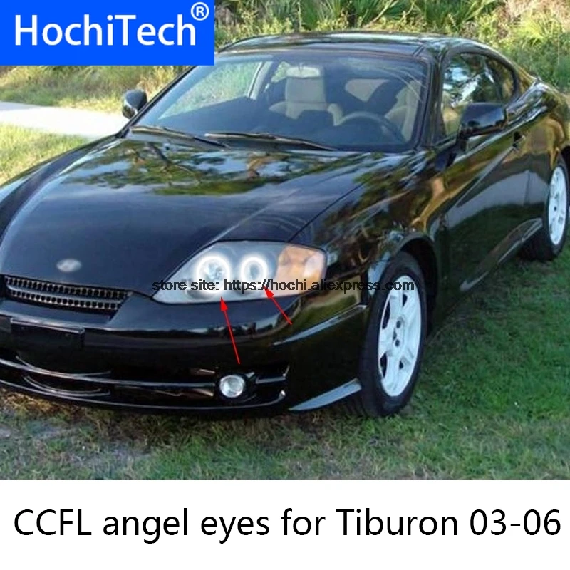 Отличный комплект HochiTech CCFL с ангельскими глазами ультраяркое освещение фар для