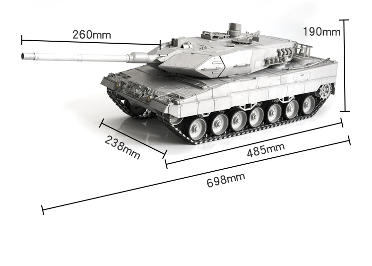 1:16 обновленная версия 6,0 Радиоуправляемый Танк немецкий Леопард 2A6 Дистанционная модель танка Звездочка 3989-1 инфракрасный боевой танк детская игрушка