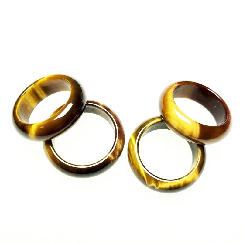 Tiger's Eye Stone Anillo Ring Tiger Women's Rings Jade |