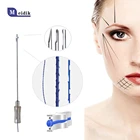 Ce абсорбируемые pdo 4d cog 19 г 100 мм сильные подтягивающие щеки L blunt pdo cog thread 4D с долговечным эффектом