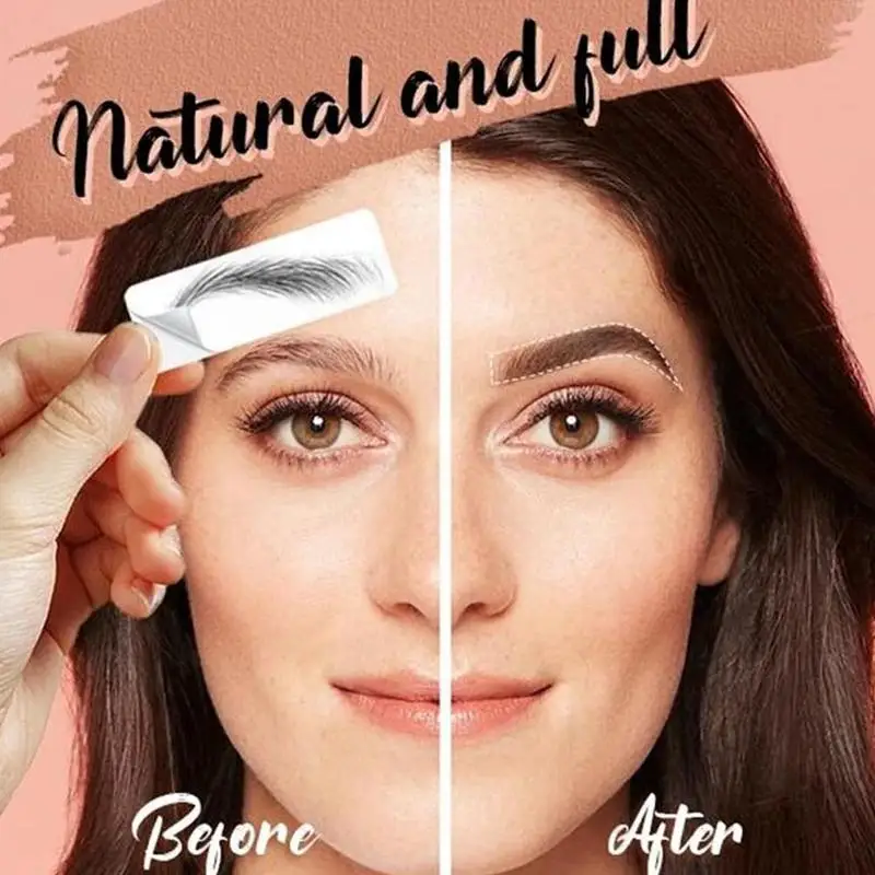 6D Ложные брови Водонепроницаемый длительный Уход за волосами как татуировки