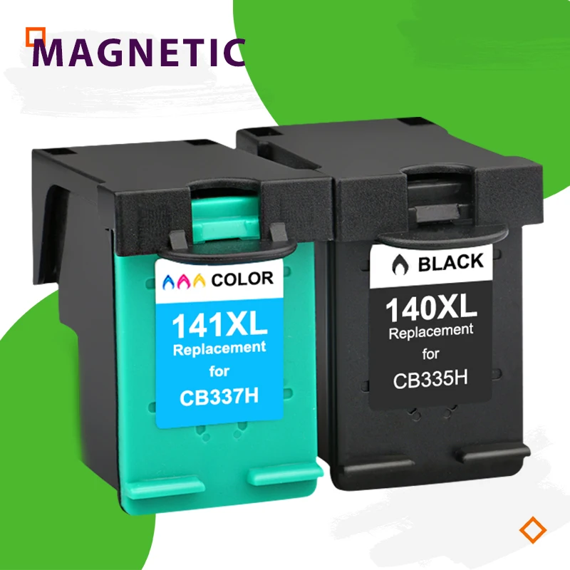 Совместим с магнитом Φ 140 141 DeskJet 5363 D4263 OfficeJet J6413 C4283 C4343 C5283 D5363 принтер для HP140|ink