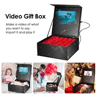 7inch blackwhite lcd screen gift box with video and photo message for christmas wedding engagement birthday anniversaries