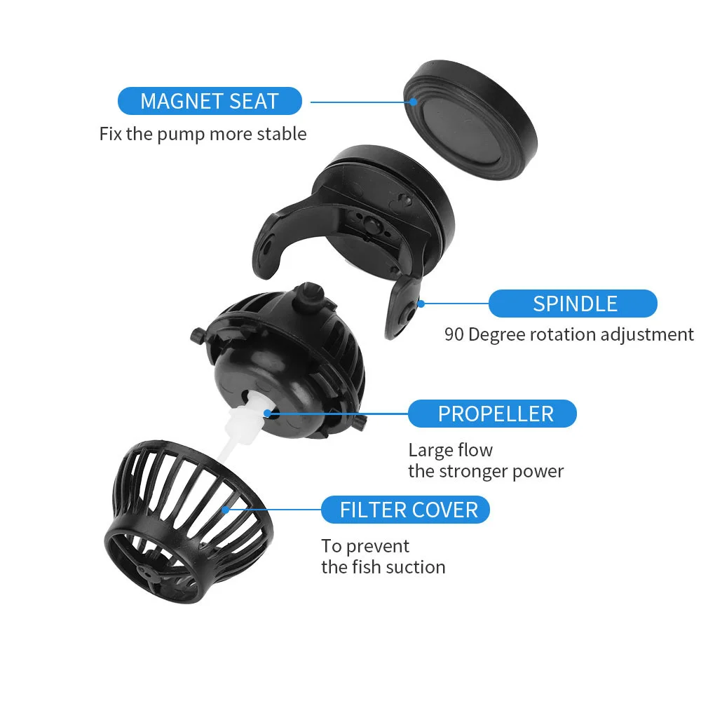 Jebao WIFI Water Wave Maker Pump Wavemaker Ow / Sow Series Silent Circulating Surf Fish Tank Plant Marine | Дом и сад